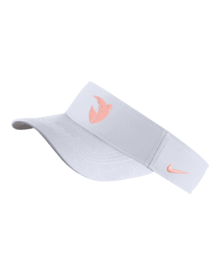 White nike fashion visor